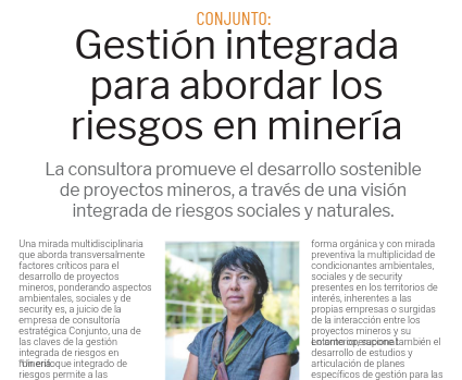 Día de la Minería – El Mercurio / Mining Day – El Mercurio